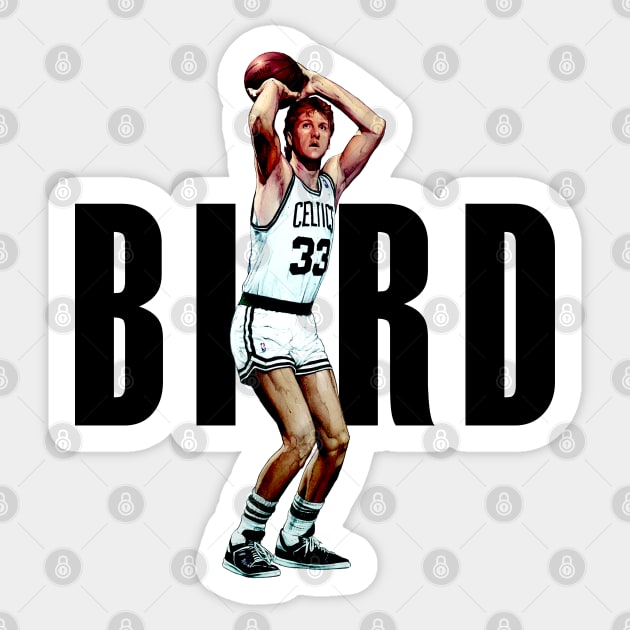 Larry Bird Sticker by TheSIZE